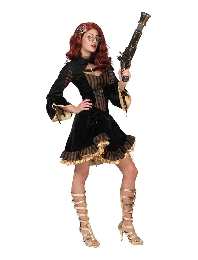 Steampunk jurk Sally - Image 2