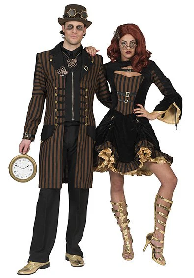 Steampunk jurk Sally - Image 4
