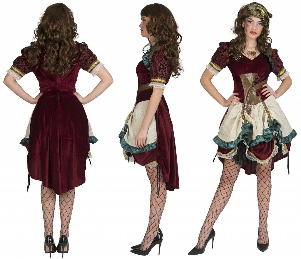 Steampunk pak Victoria dames - Image 5
