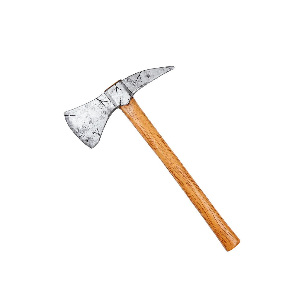 Stoere nep houten pikhouweel 39cm