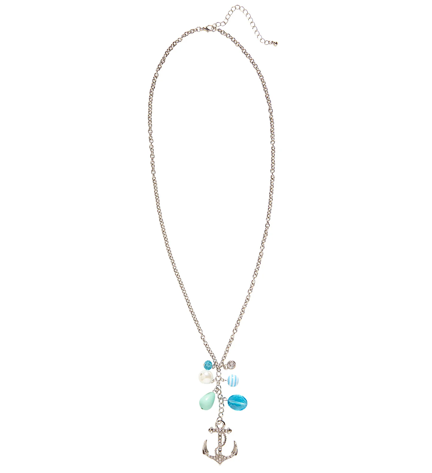 Strass Ketting Anker