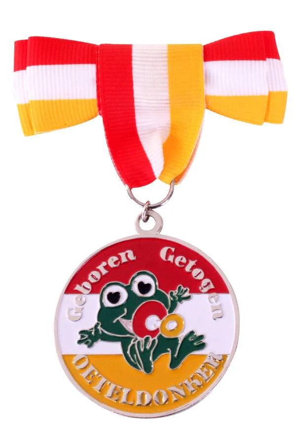 Strikje met hanger/speld Geboren Oeteldonker