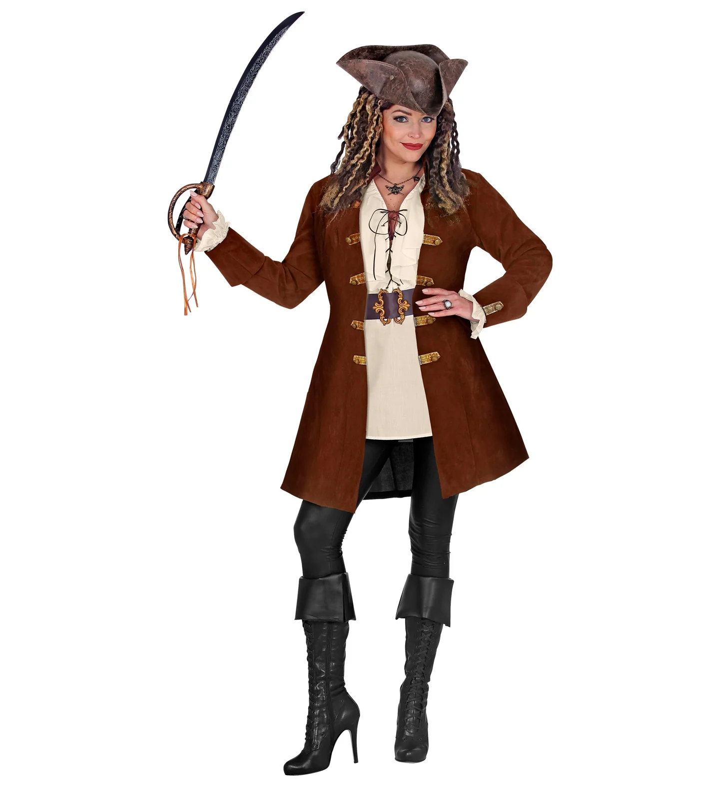 Piratenjas suede dames Kelly - Image 2