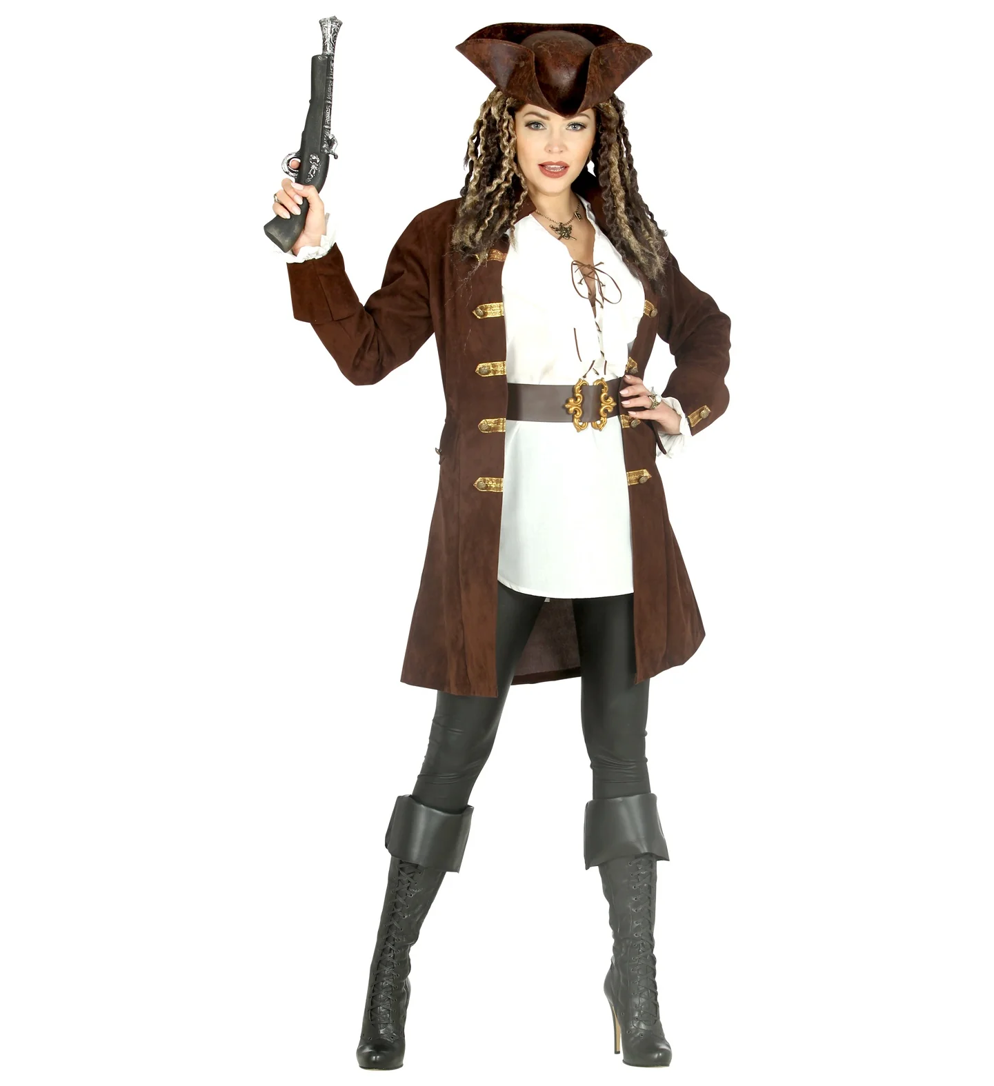 Piratenjas suede dames Kelly - Image 4