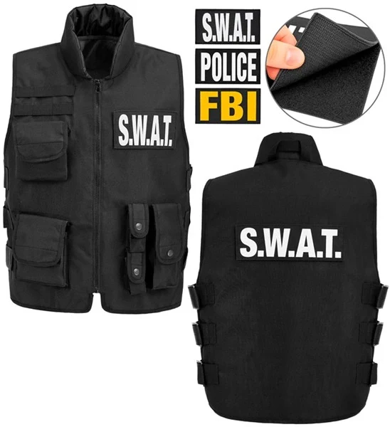 Swat vest fbi/politie kostuum Siem - Image 2