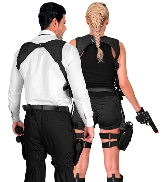 Tactisch rechter been holster zwart Daan - Image 2