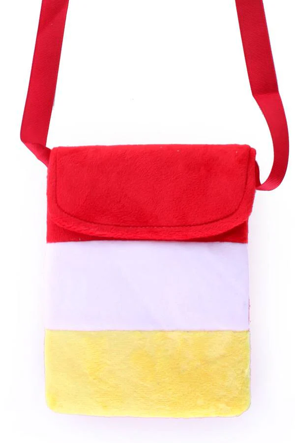 Tasje Oeteldonk in  rood/wit/geel