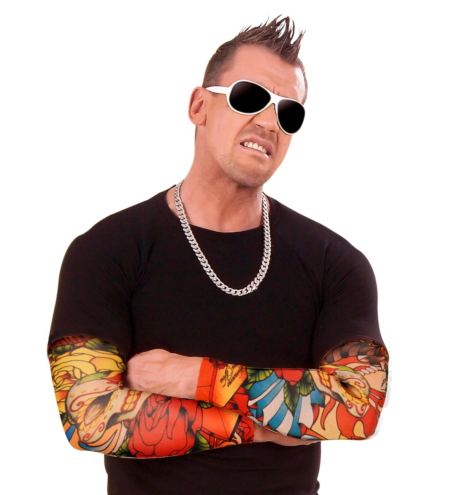 Tattoo sleeves schedels en rozen - Image 5