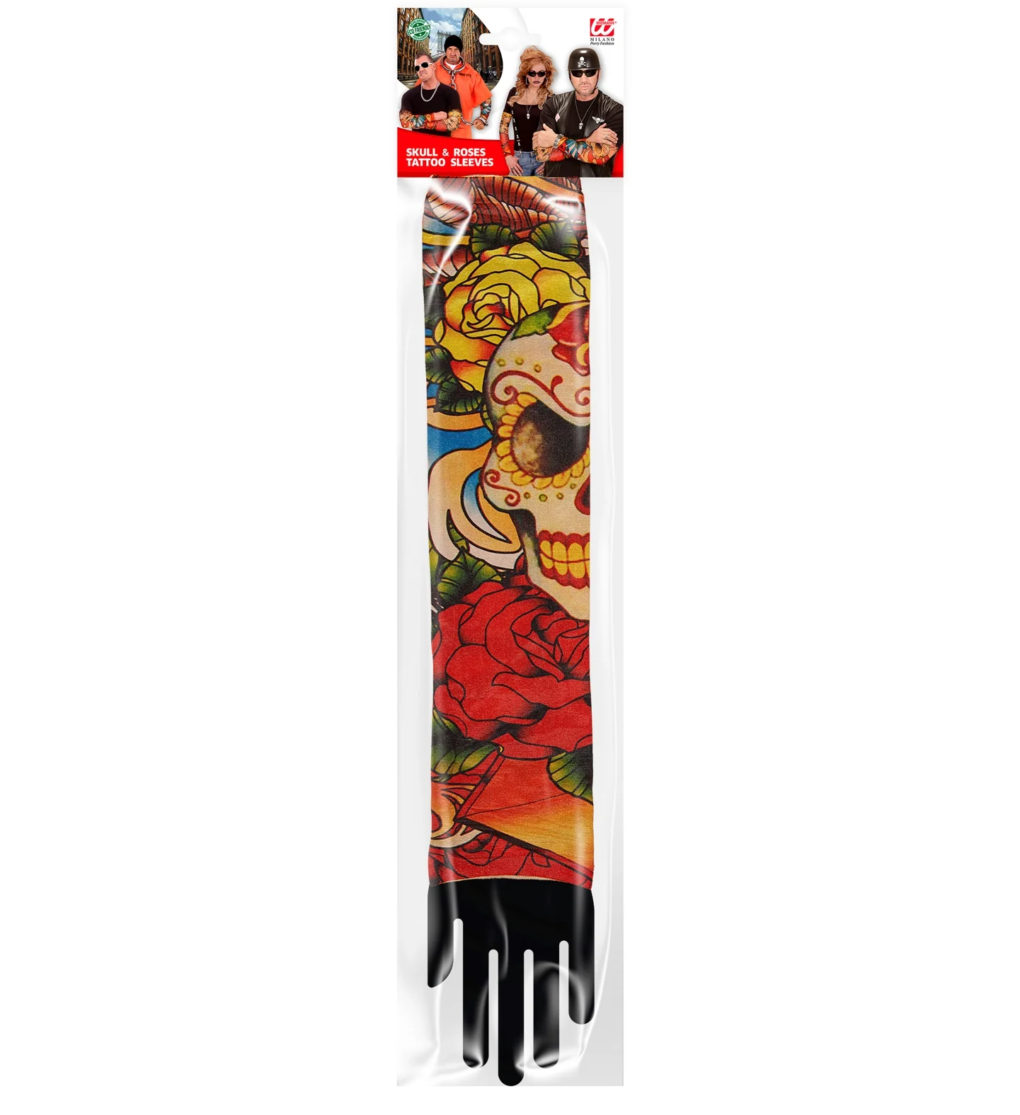 Tattoo sleeves schedels en rozen - Image 6