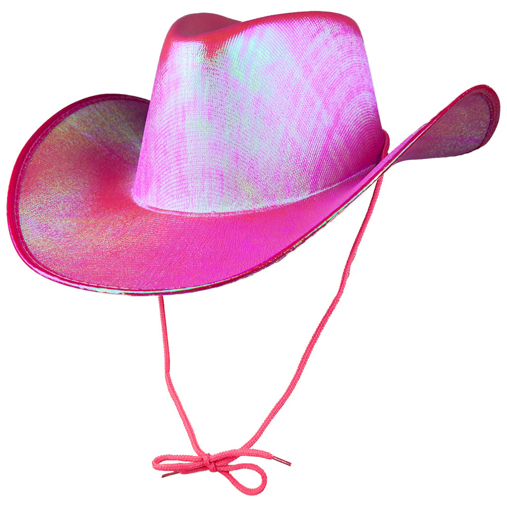 Cowboyhoed texaans - Roze glanzend - Image 2