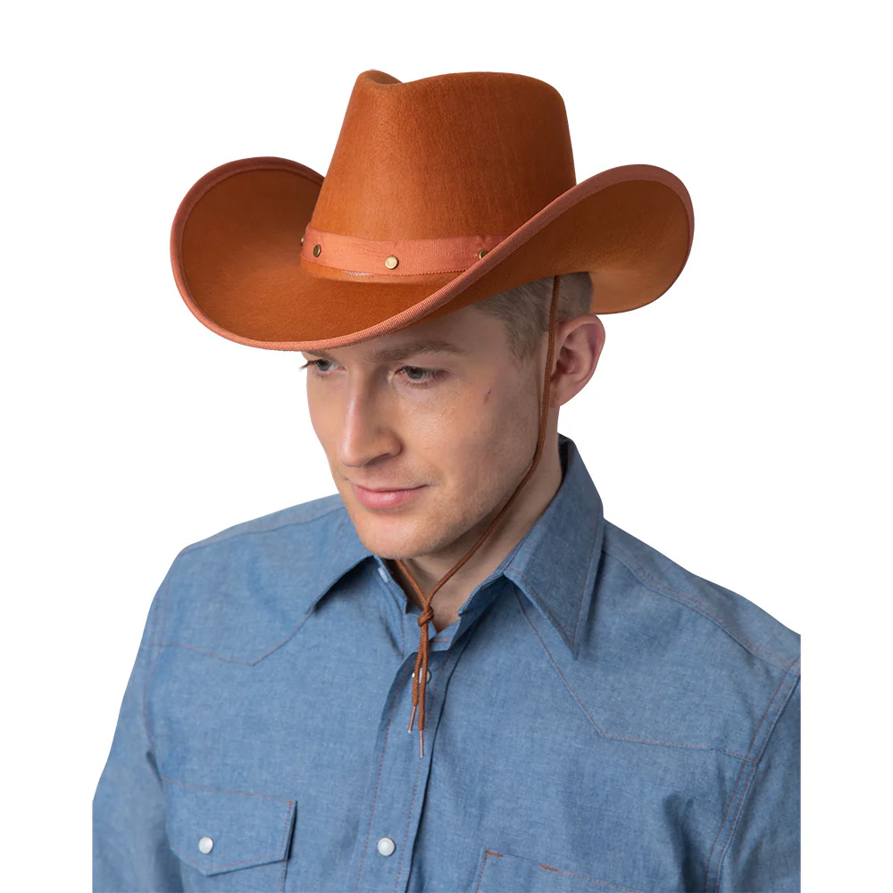 Texaanse cowboyhoed bruin - Image 2