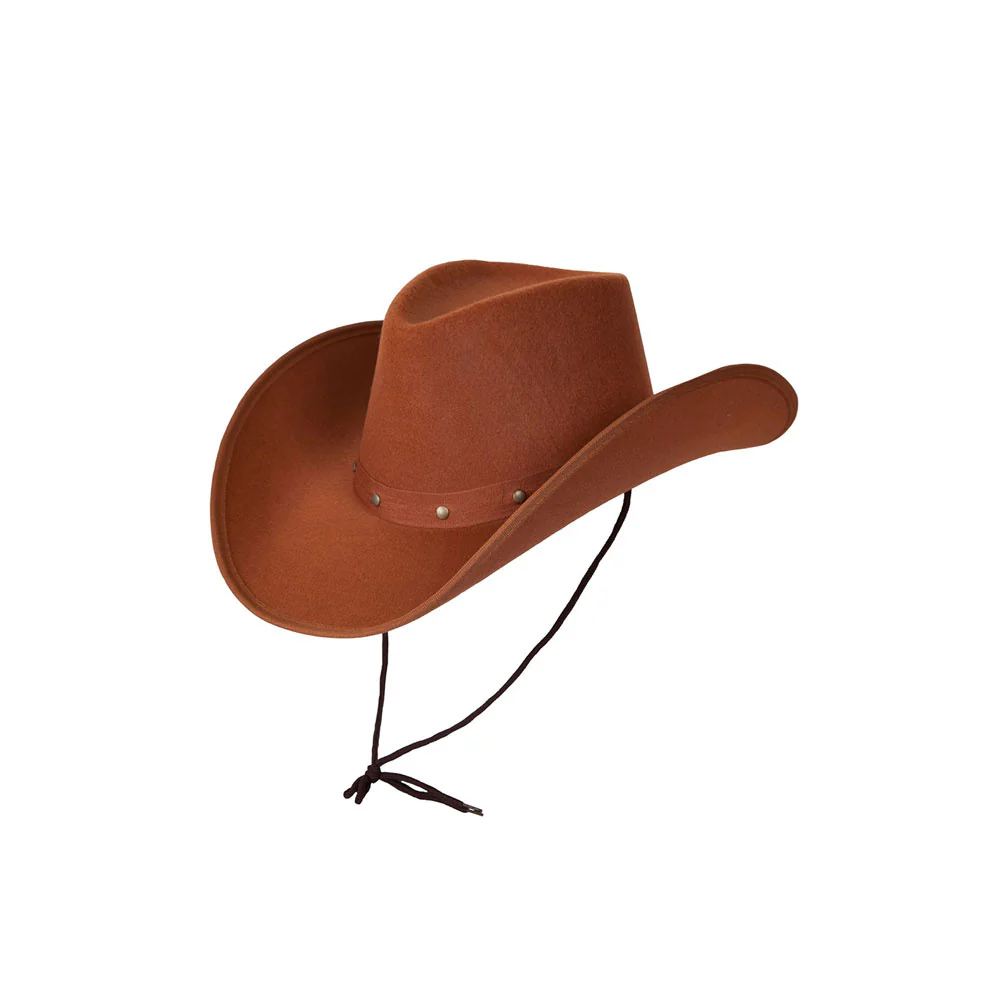 Texaanse cowboyhoed bruin - Image 3