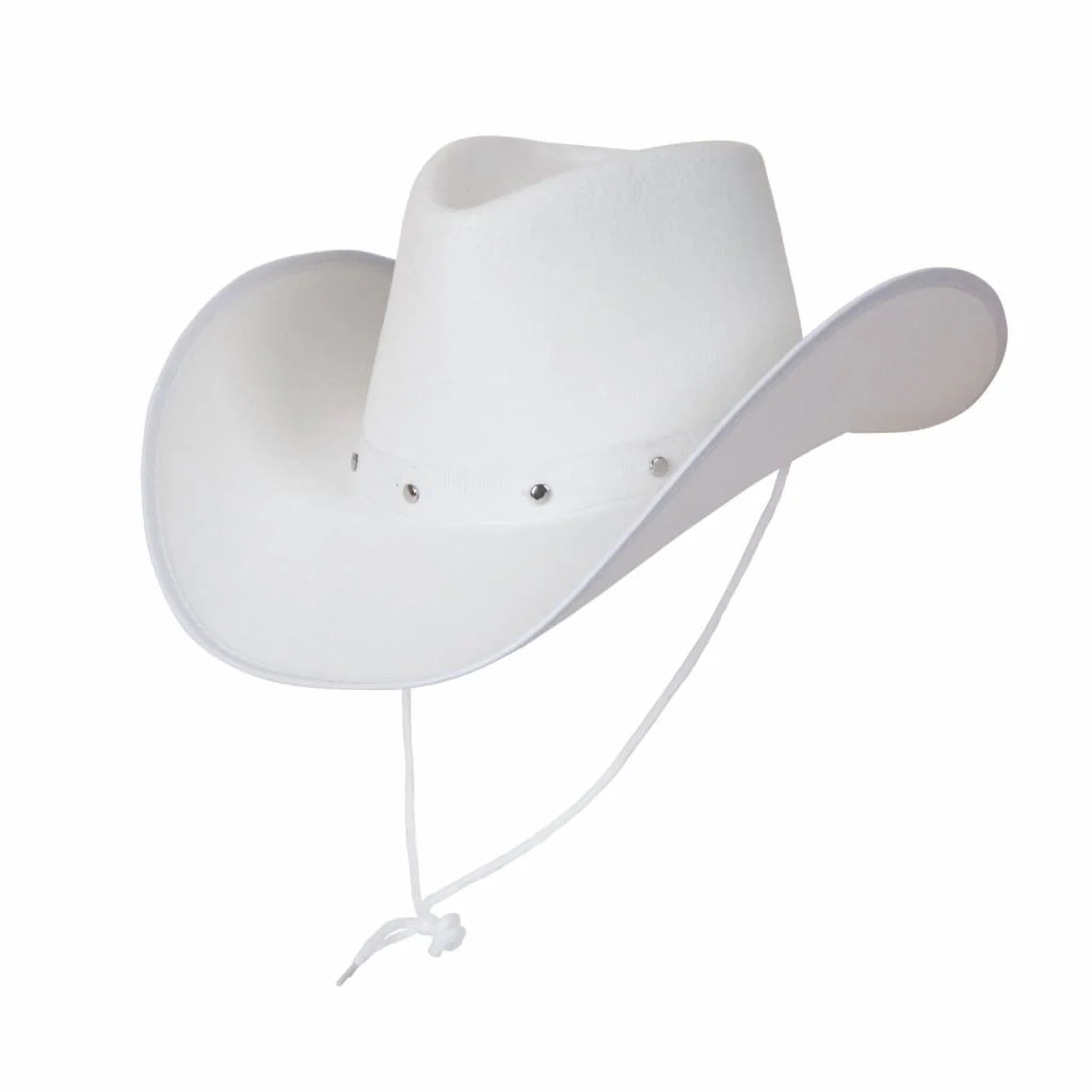 Texaanse cowboyhoed wit - Image 2