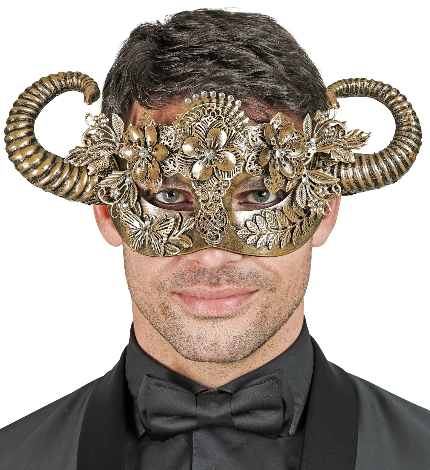 Oogmasker Ram goud luxe - Image 2