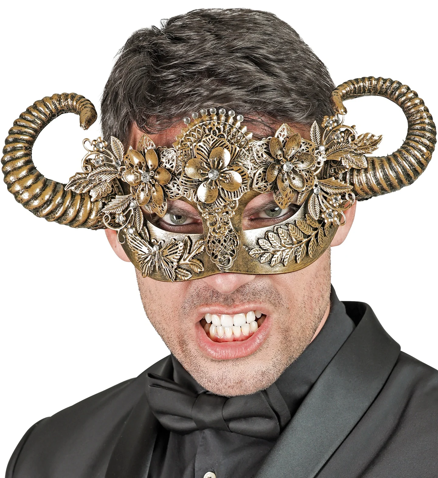 Oogmasker Ram goud luxe - Image 4
