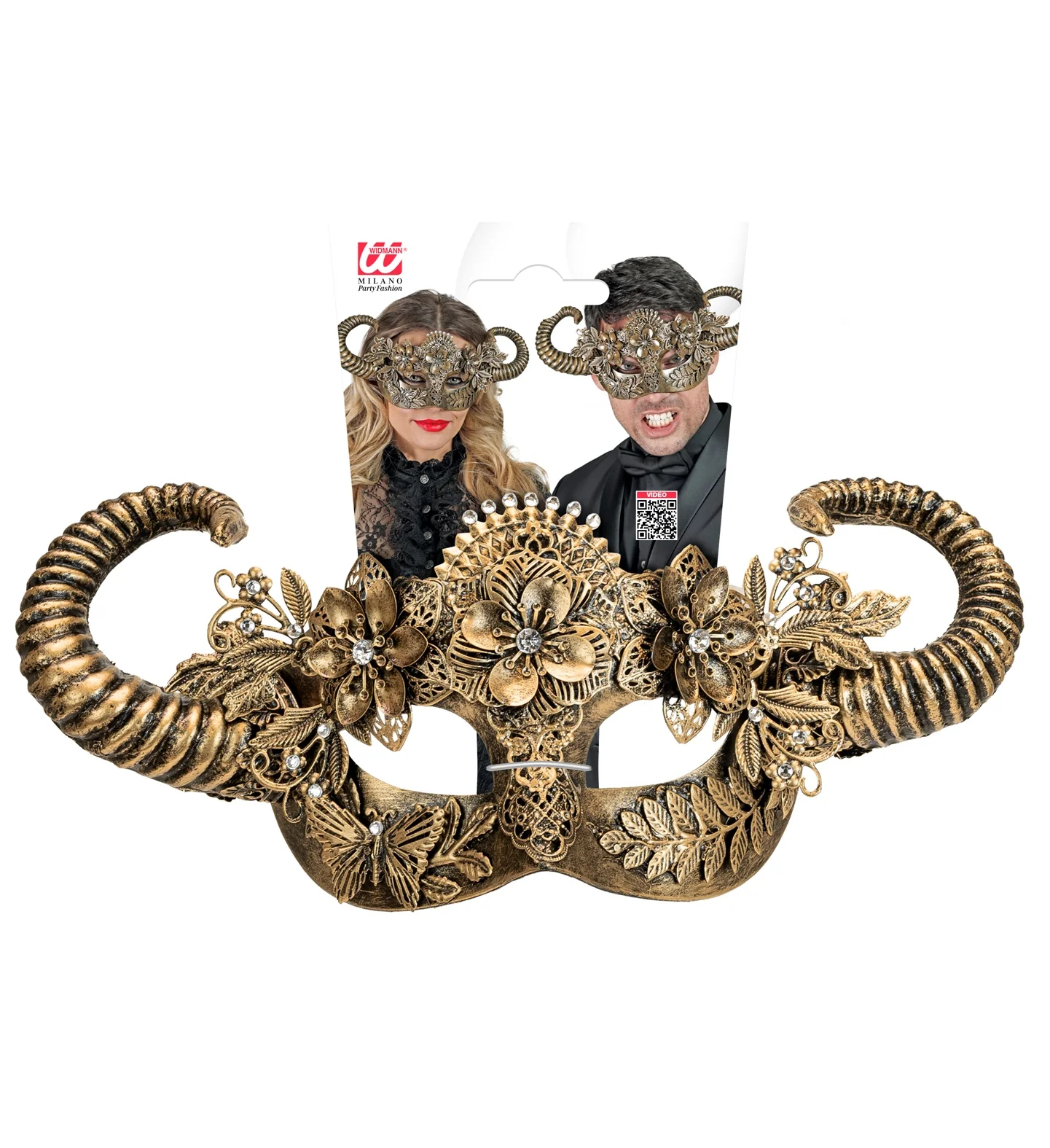 Oogmasker Ram goud luxe - Image 7
