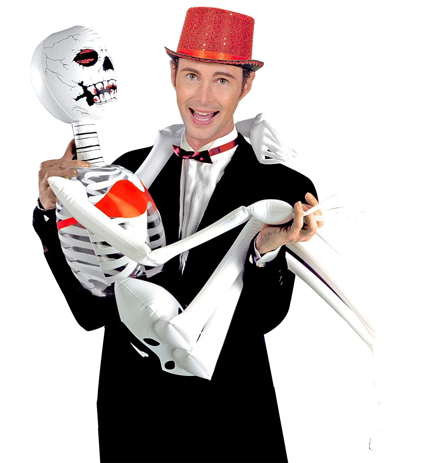 Opblaasbaar skelet 183cm