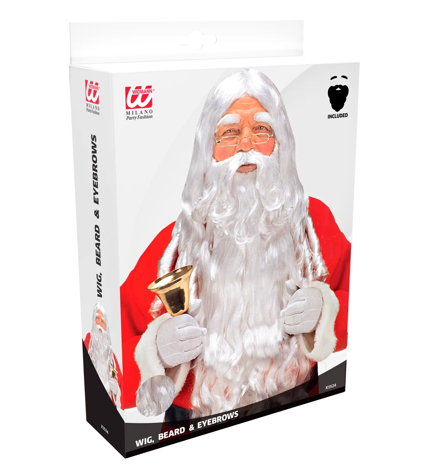 Kerstman baard set deluxe - Image 2
