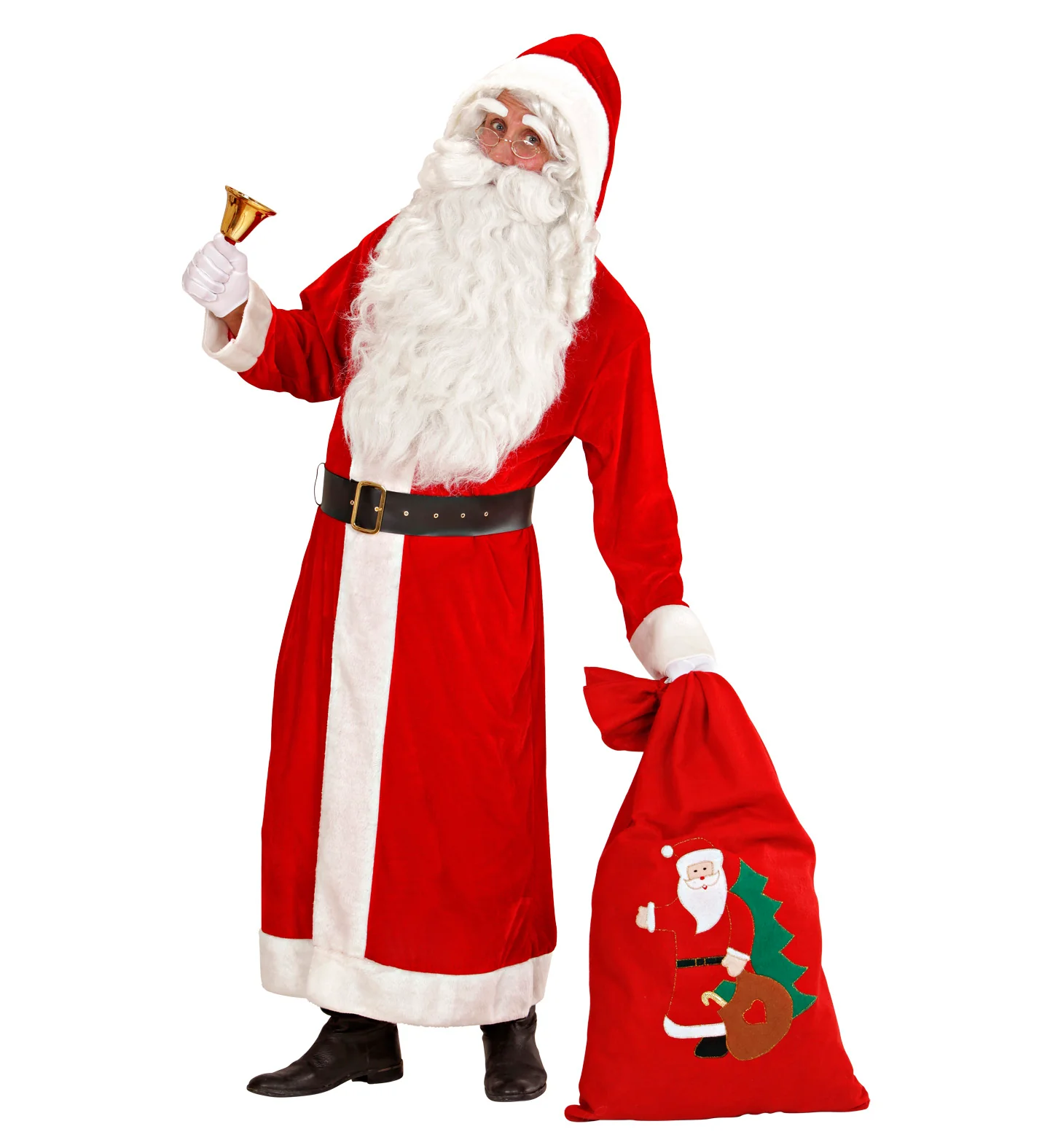 Kerstmanpak Jas deluxe santa - Image 2