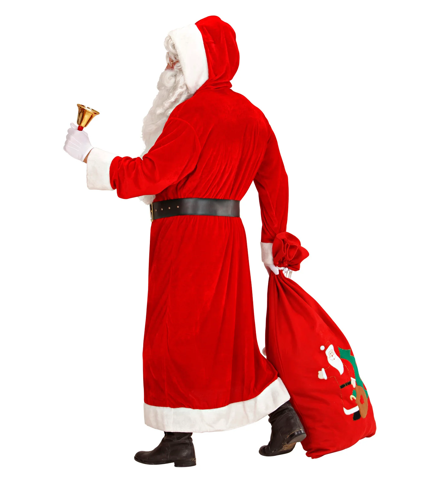 Kerstmanpak Jas deluxe santa - Image 3