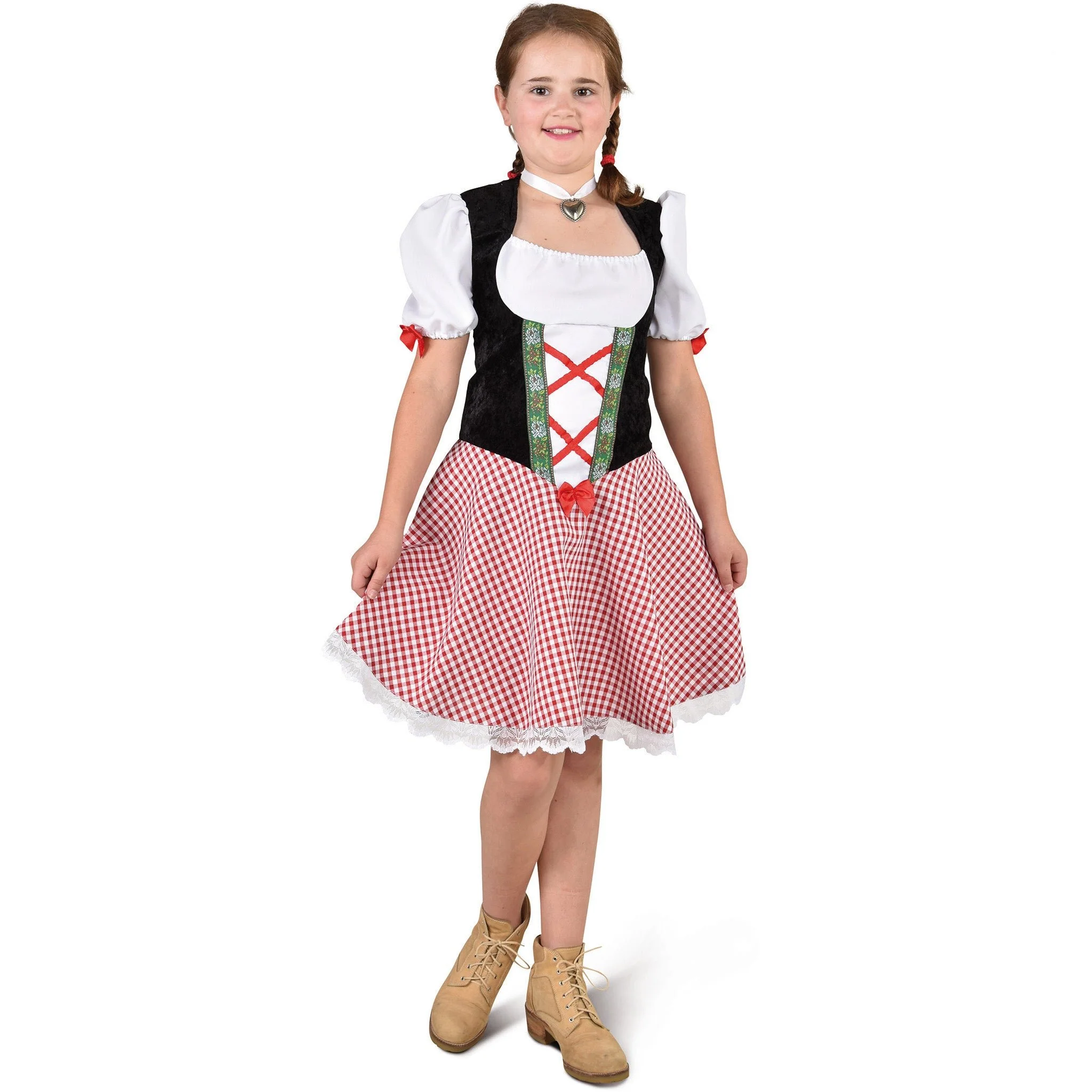 Tiroolse jurkje meisje Heidi
