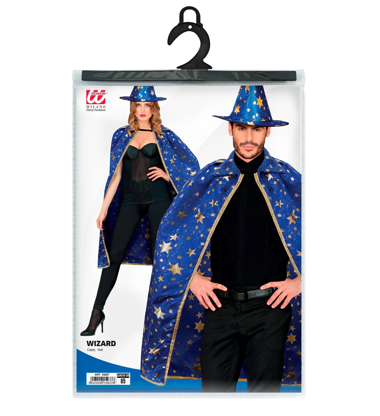 Ti-Ta-Tovenaarscape met sterren blauw - Image 4