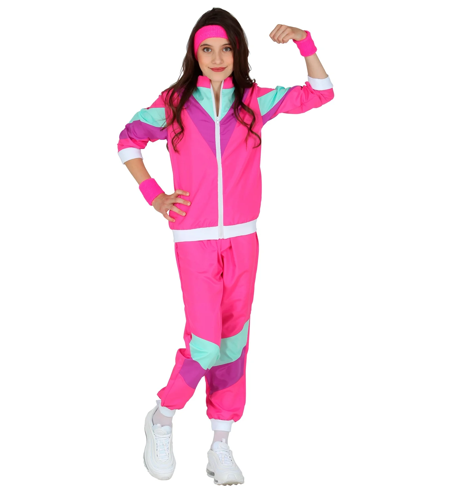 Trainingspak jaren 80 roze kinderen - Image 5