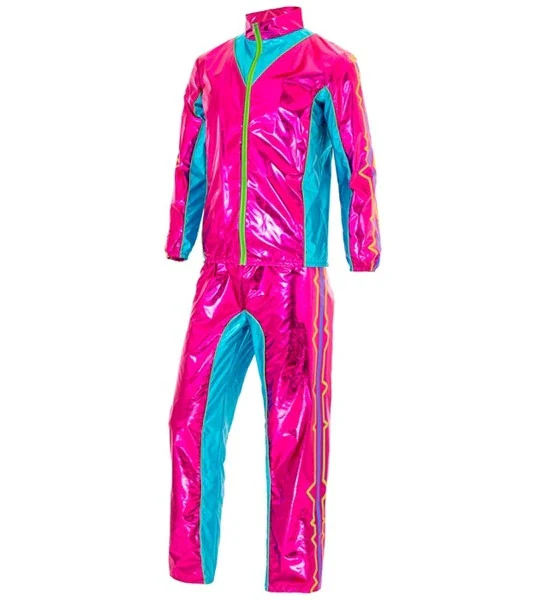 Trainingspak elektronische dansmuziek roze metallic - Image 3