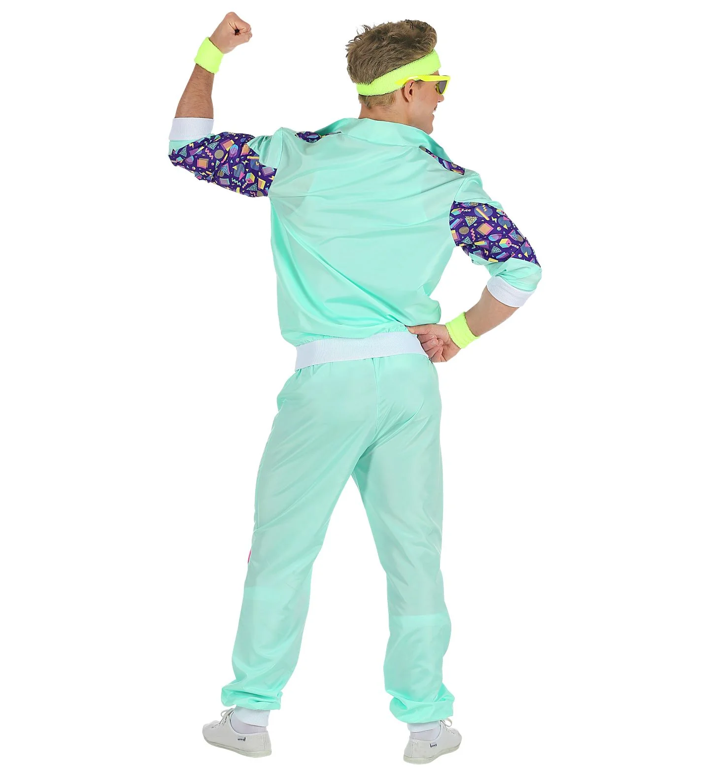 Trainingspak  met print mint groen - Image 4