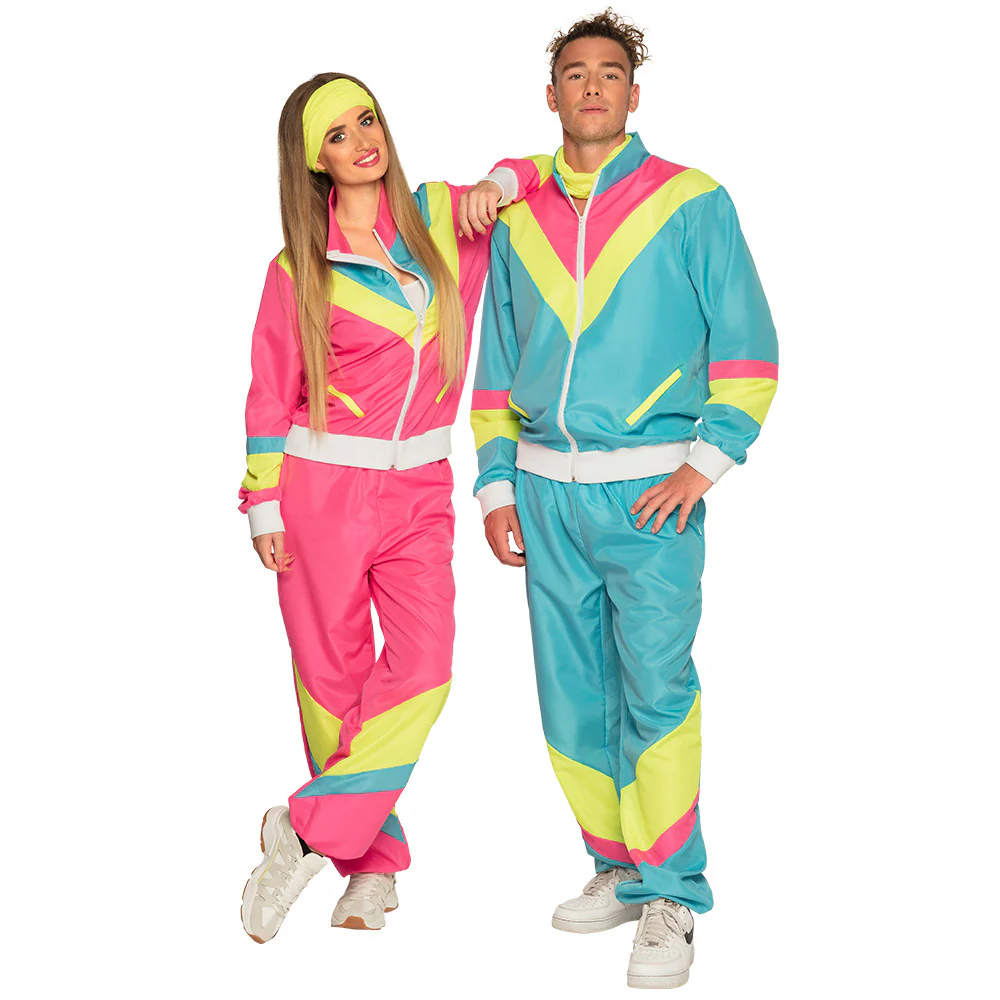 Trainingspak Retro babe neon roze - Image 8