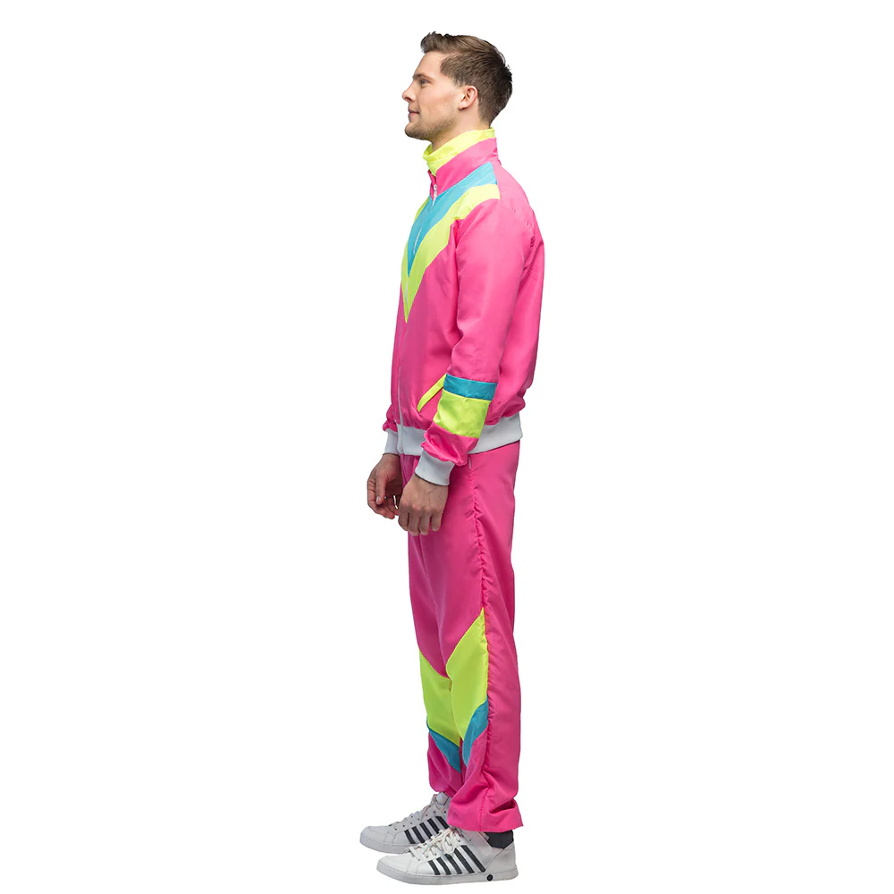 Trainingspak Retro dude neon roze - Image 3