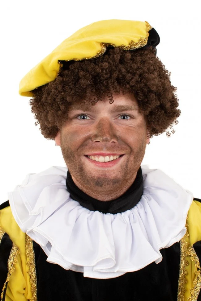 Trevira kraag wit piet