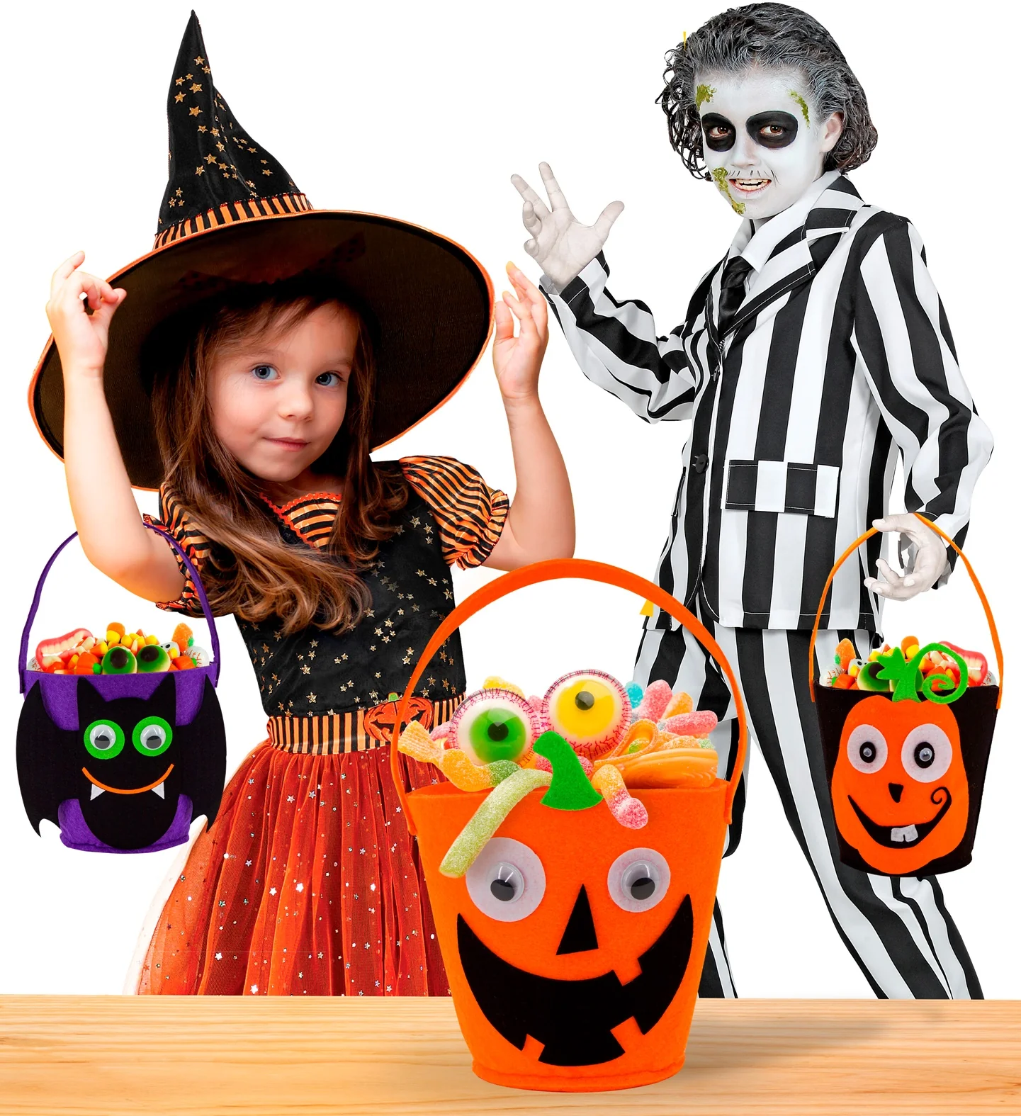 Trick or Treat tasje Pompoen Nina - Image 5