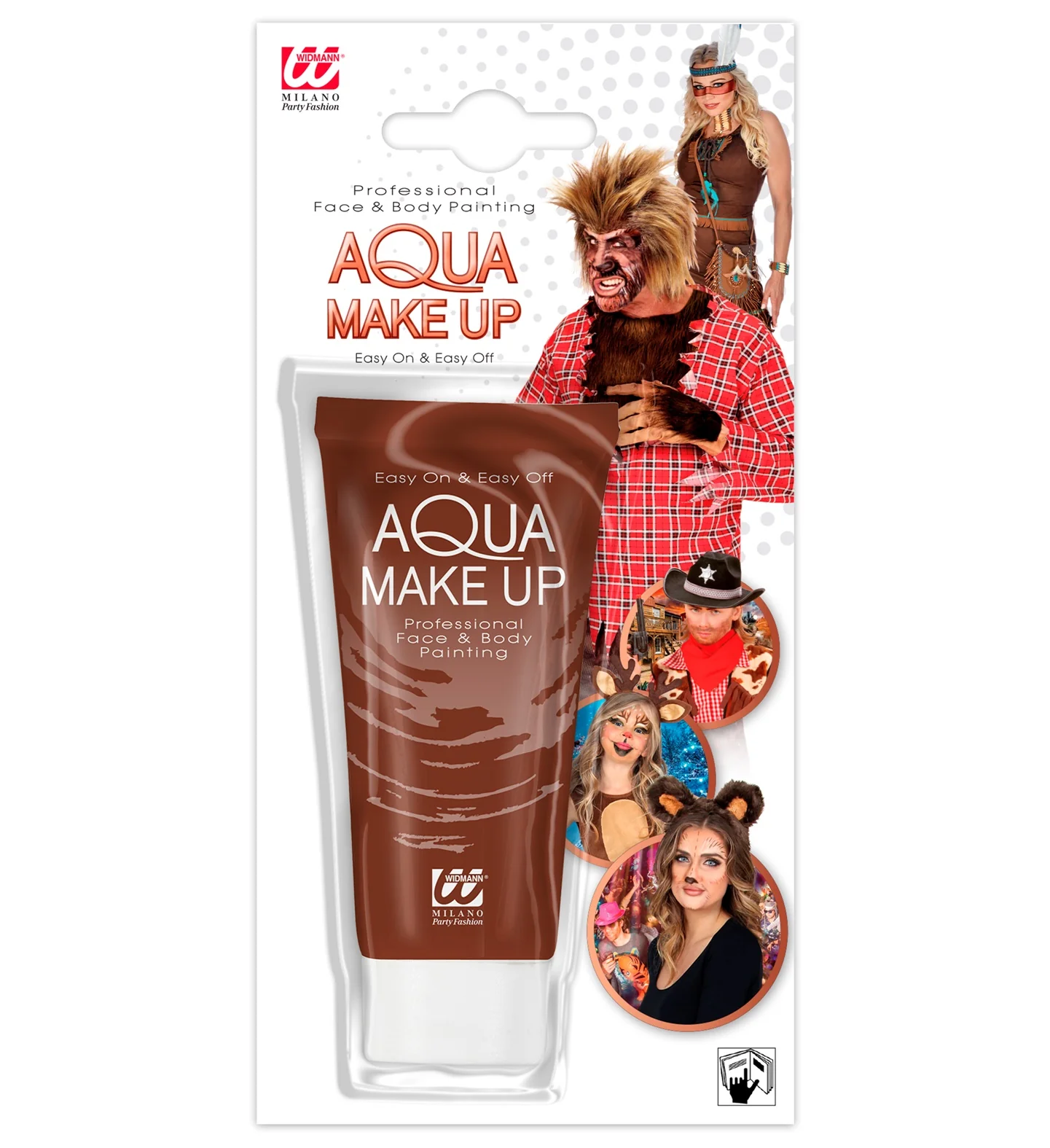 Tube met bruine aqua schmink - Image 5