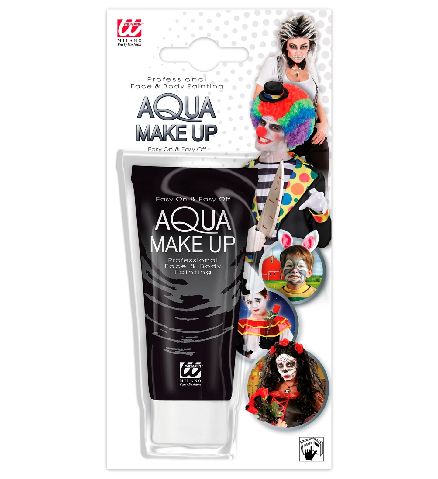 Tube met zwarte aqua schmink - Image 4