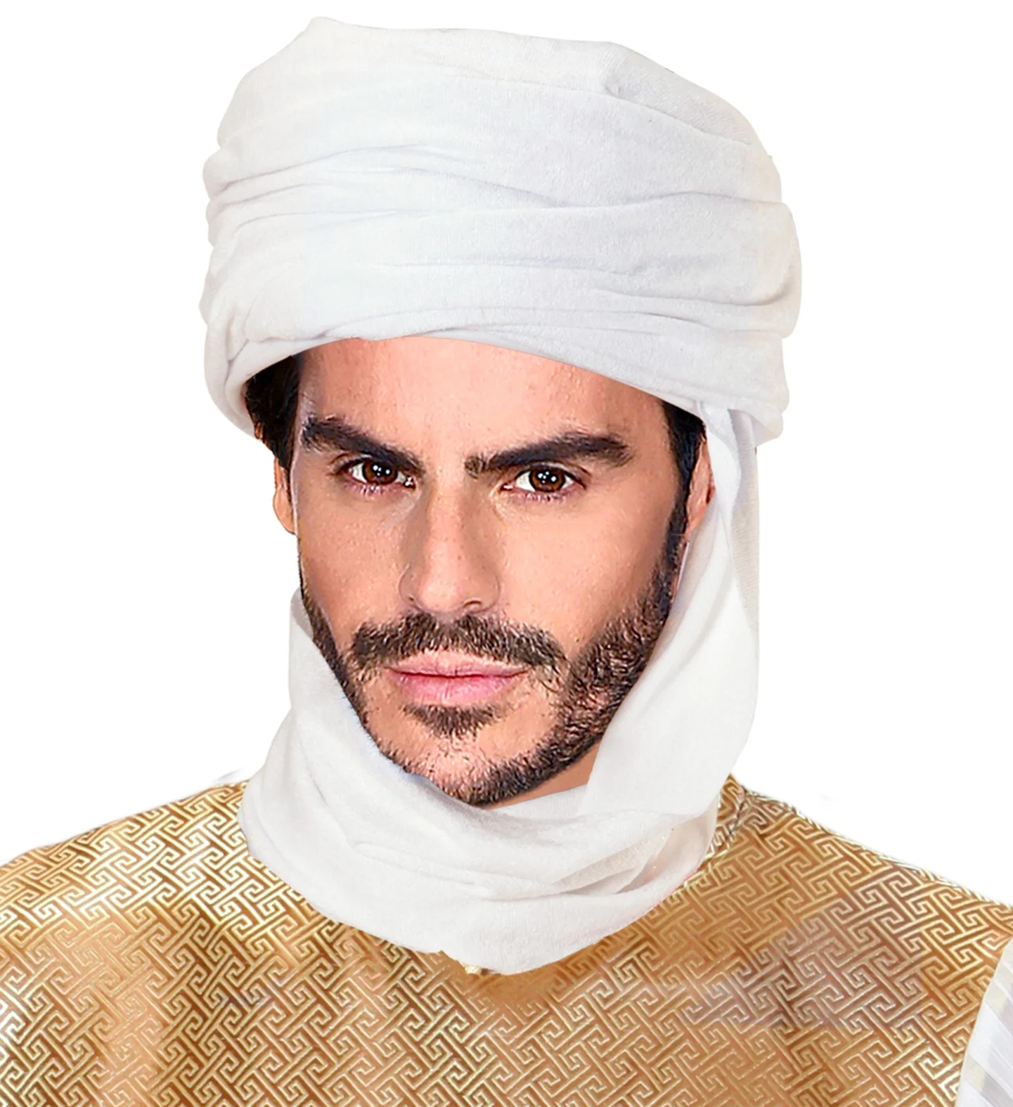 Arabische tulband wit Sjeik - Image 2