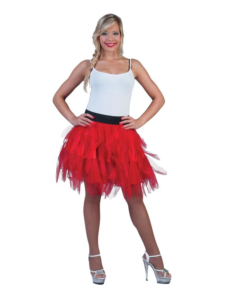 Tule rok rood dames - Image 2