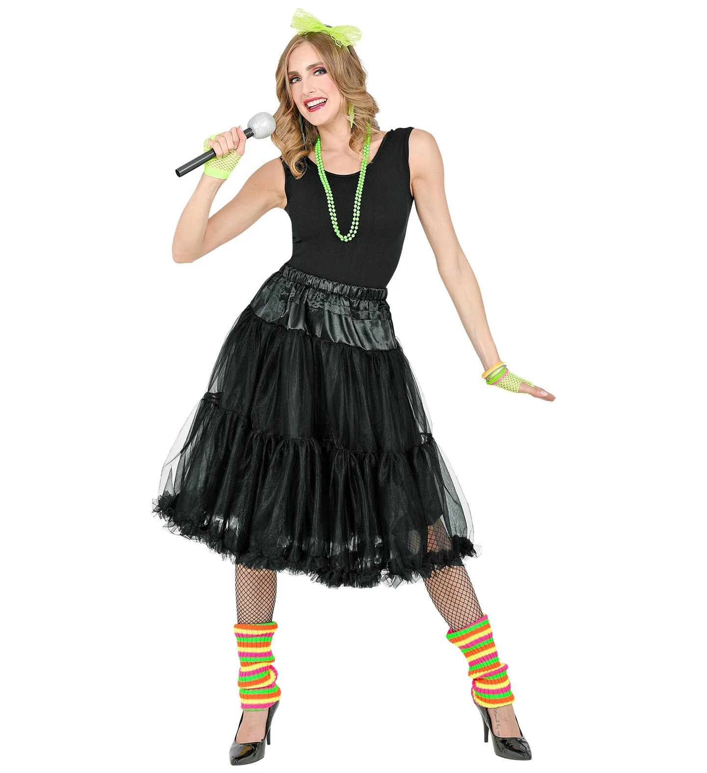 Petticoat zwart tule 65cm - Image 3