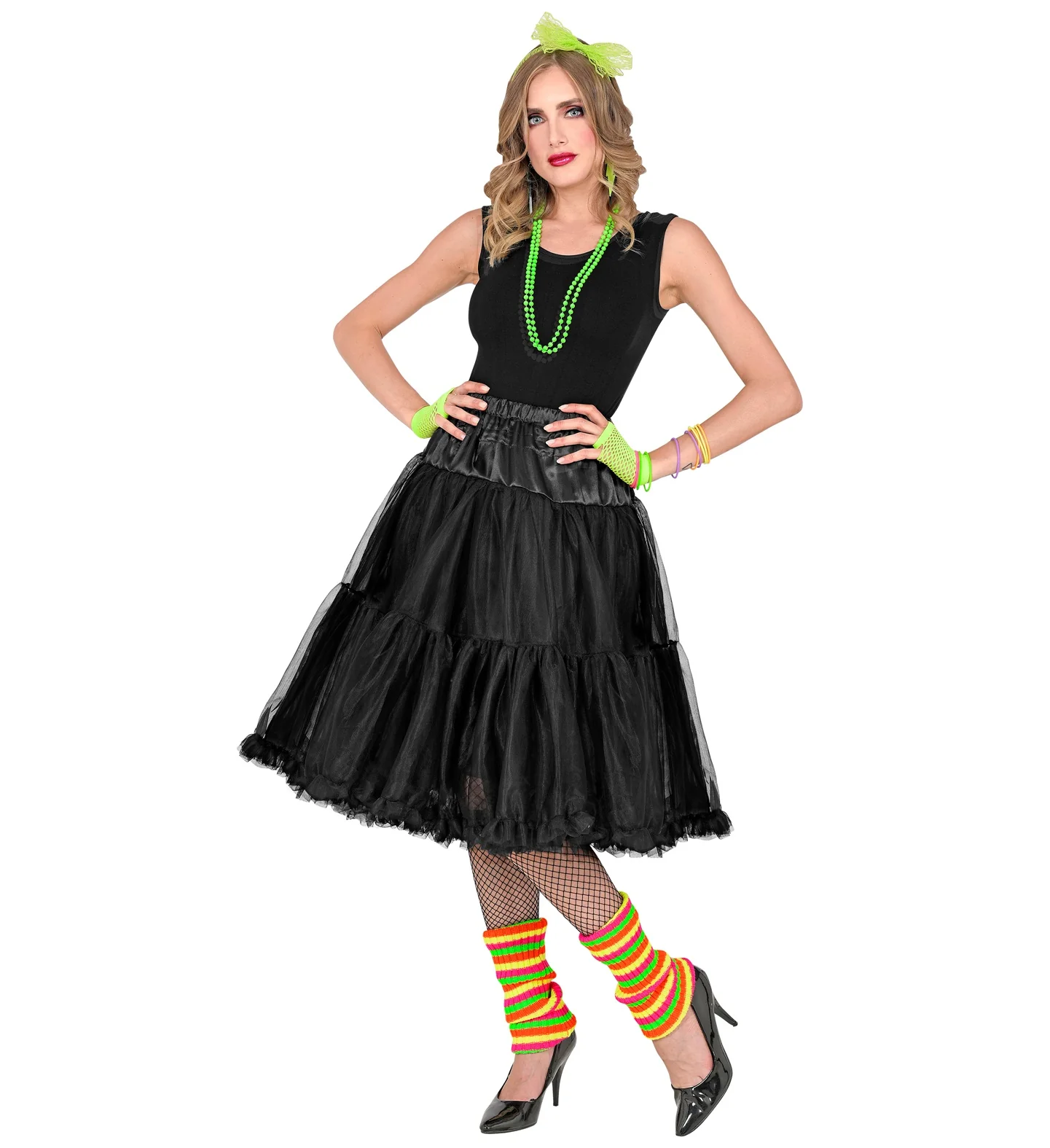 Petticoat zwart tule 65cm - Image 5