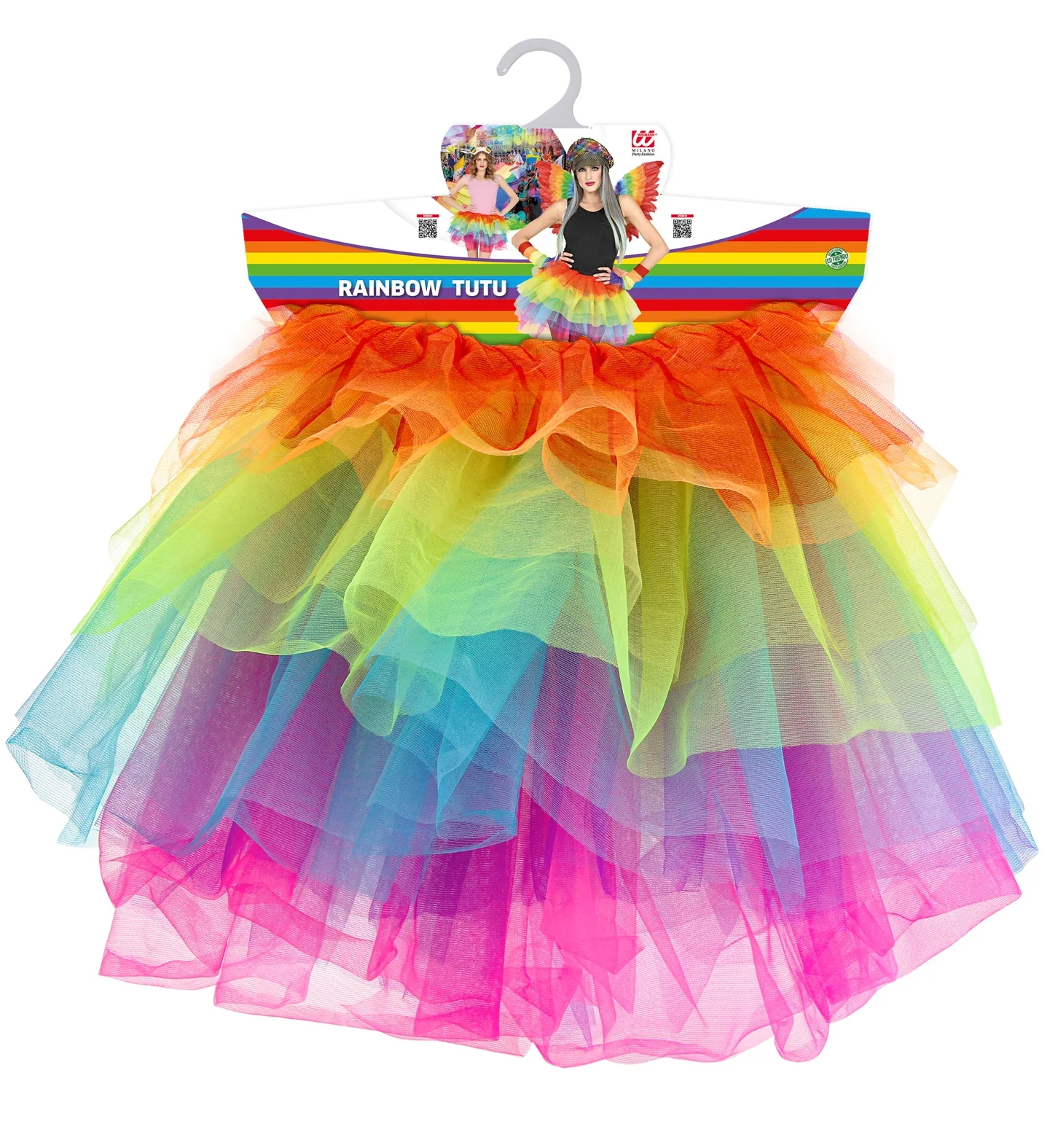 Regenboog tutu dames - Image 6