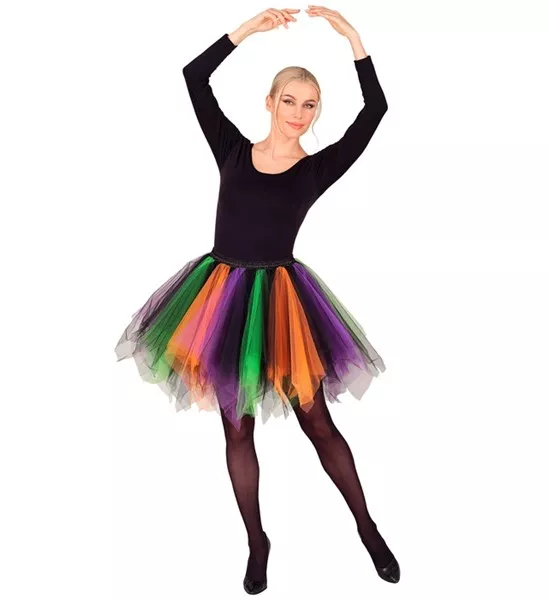 Tutu paars/groen/oranje Nora - Image 2