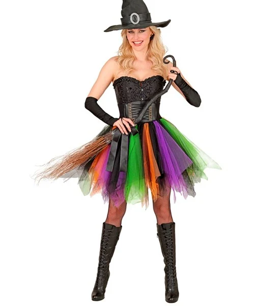 Tutu paars/groen/oranje Nora - Image 4