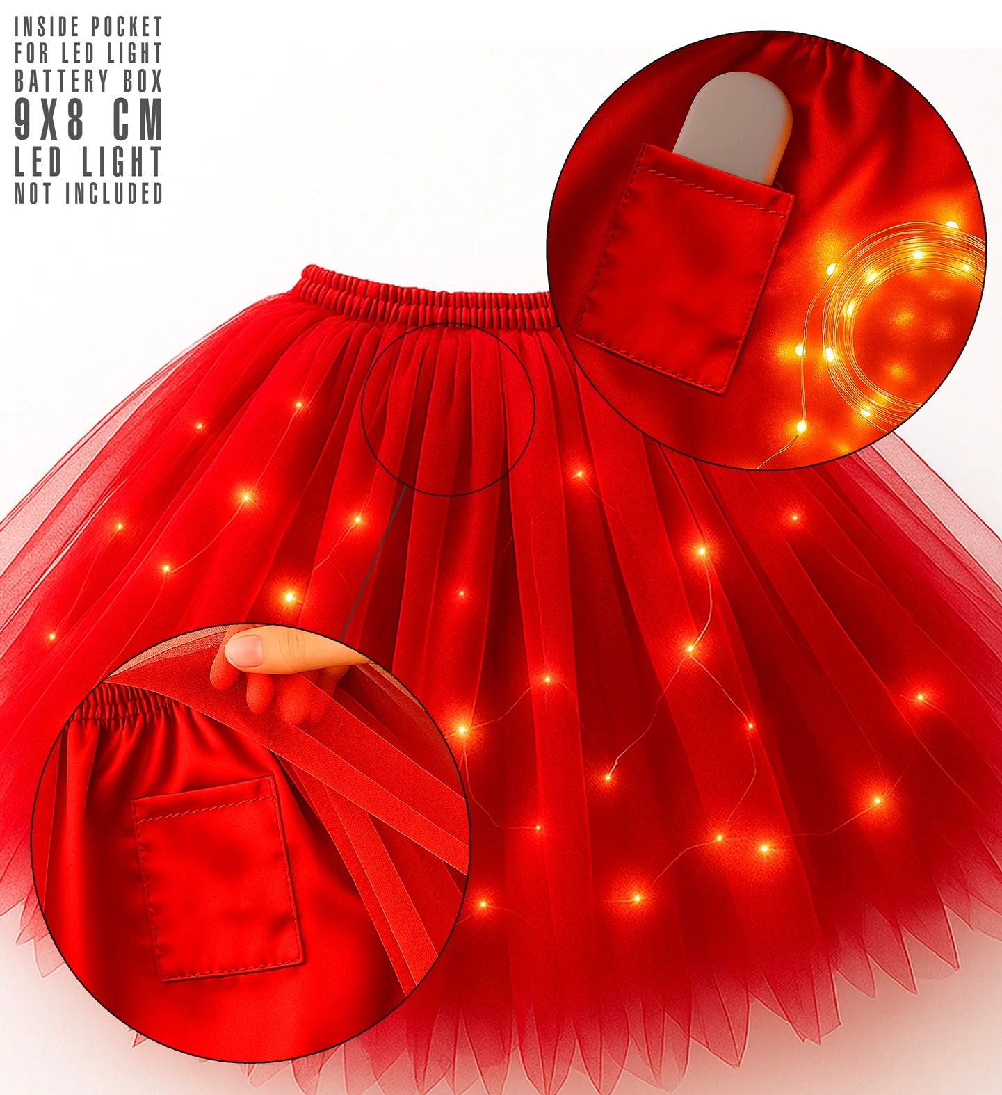 Tutu rood - Image 2