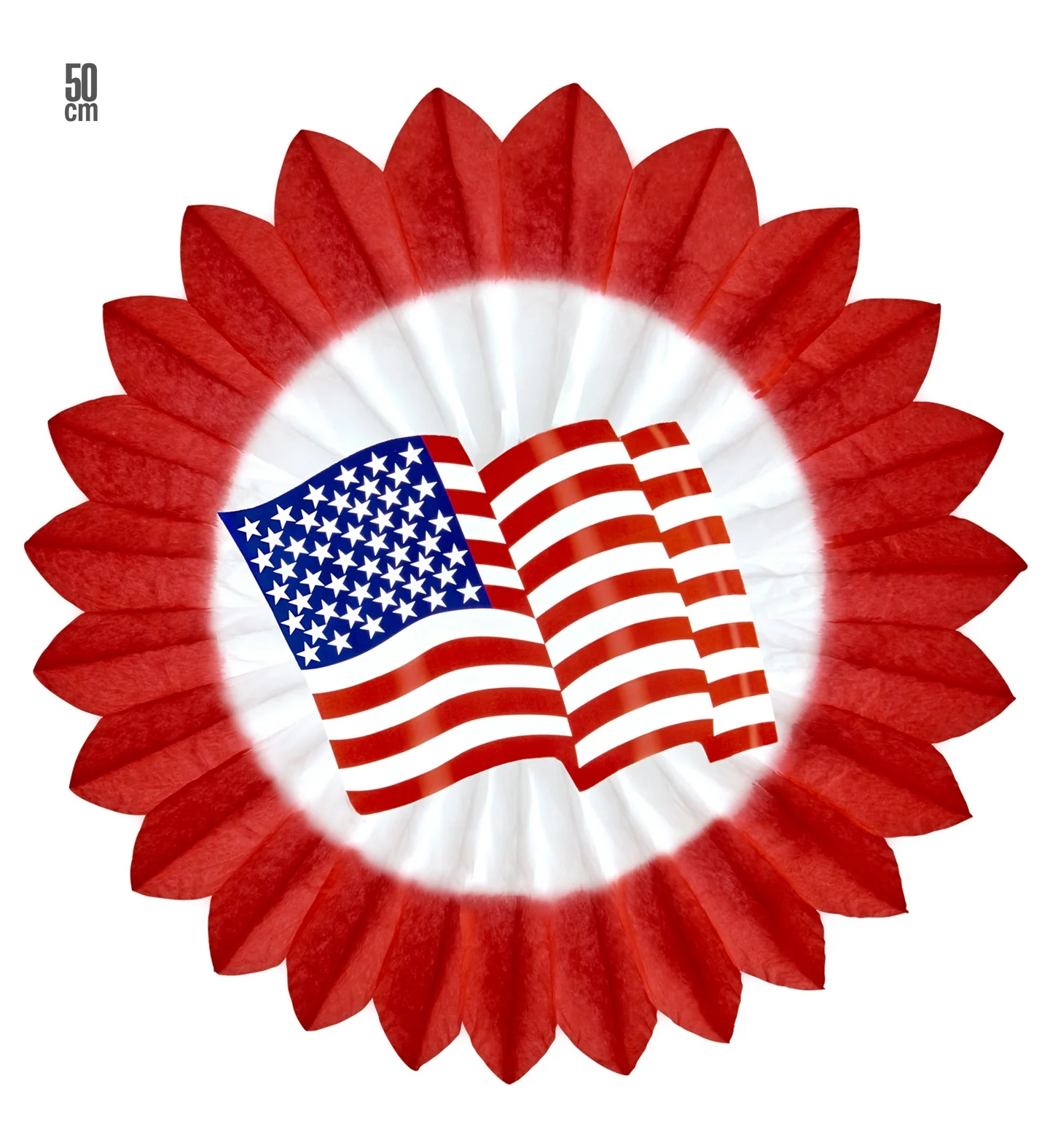 USA waaier decoratie van papier - Image 3