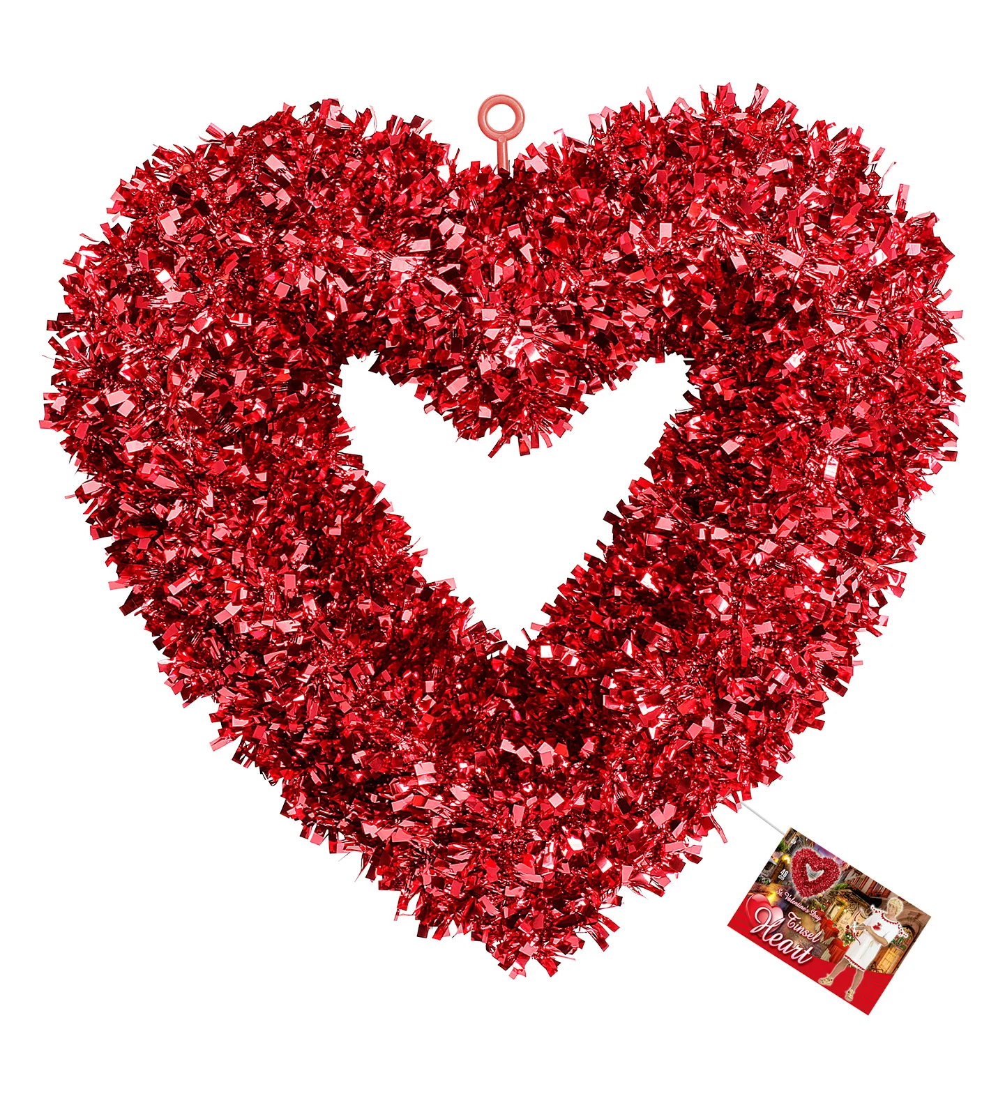 Valentijns hart tinsel - Image 2