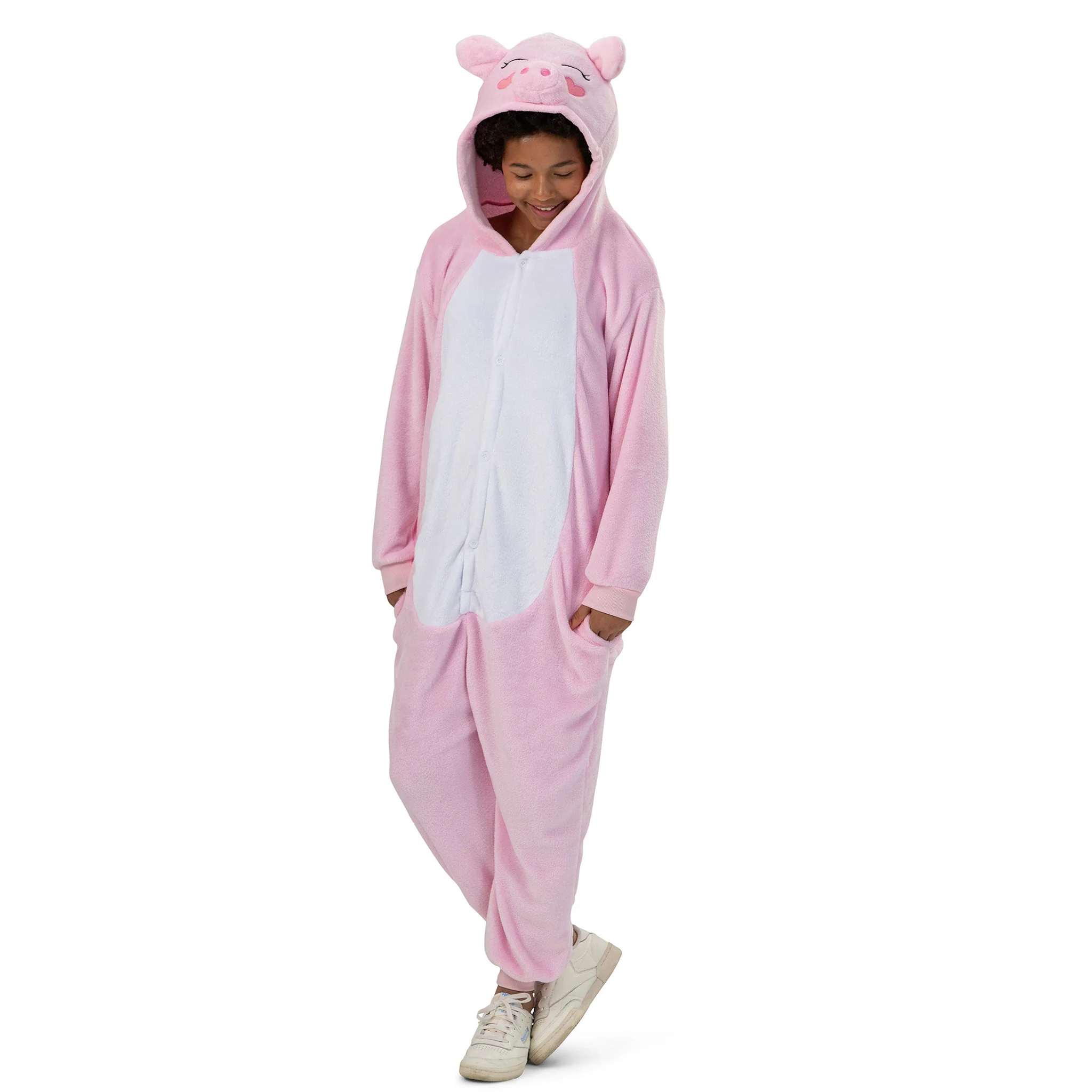 Varkens pak onesie volwassenen Piggie - Image 2