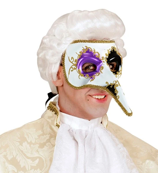Venetiaans masker met lange neus Venice - Image 2