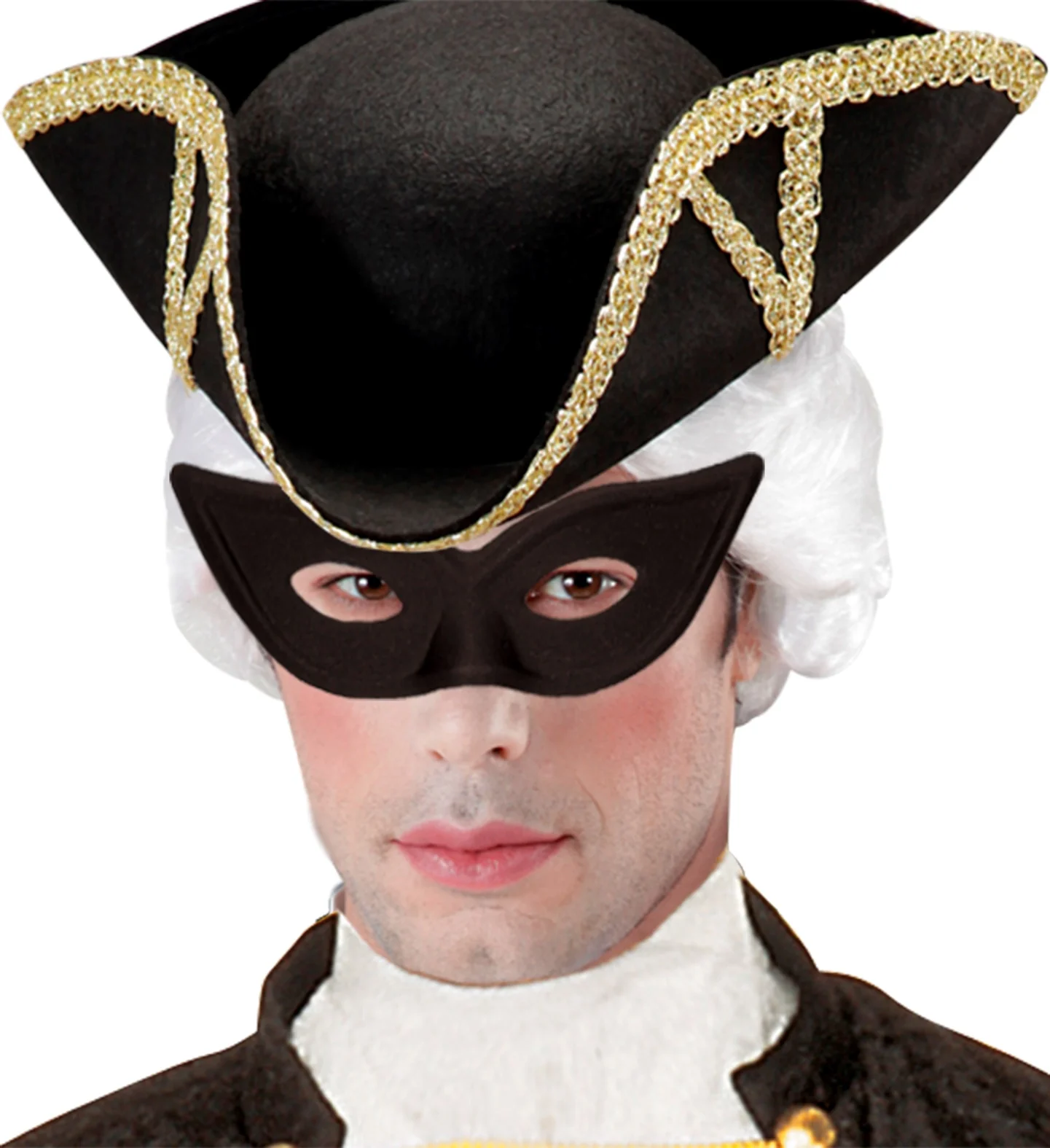 Venetiaans oogmasker zwart volwassenen - Image 2