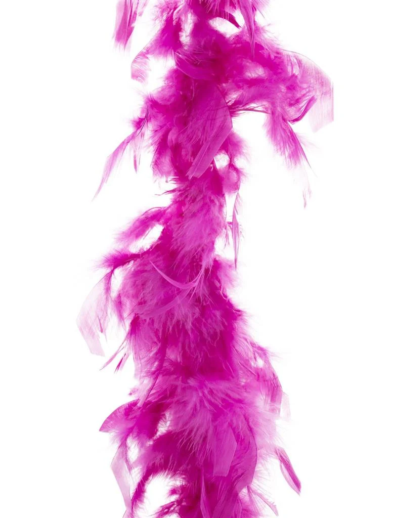 Veren boa in paars/roze 45gr