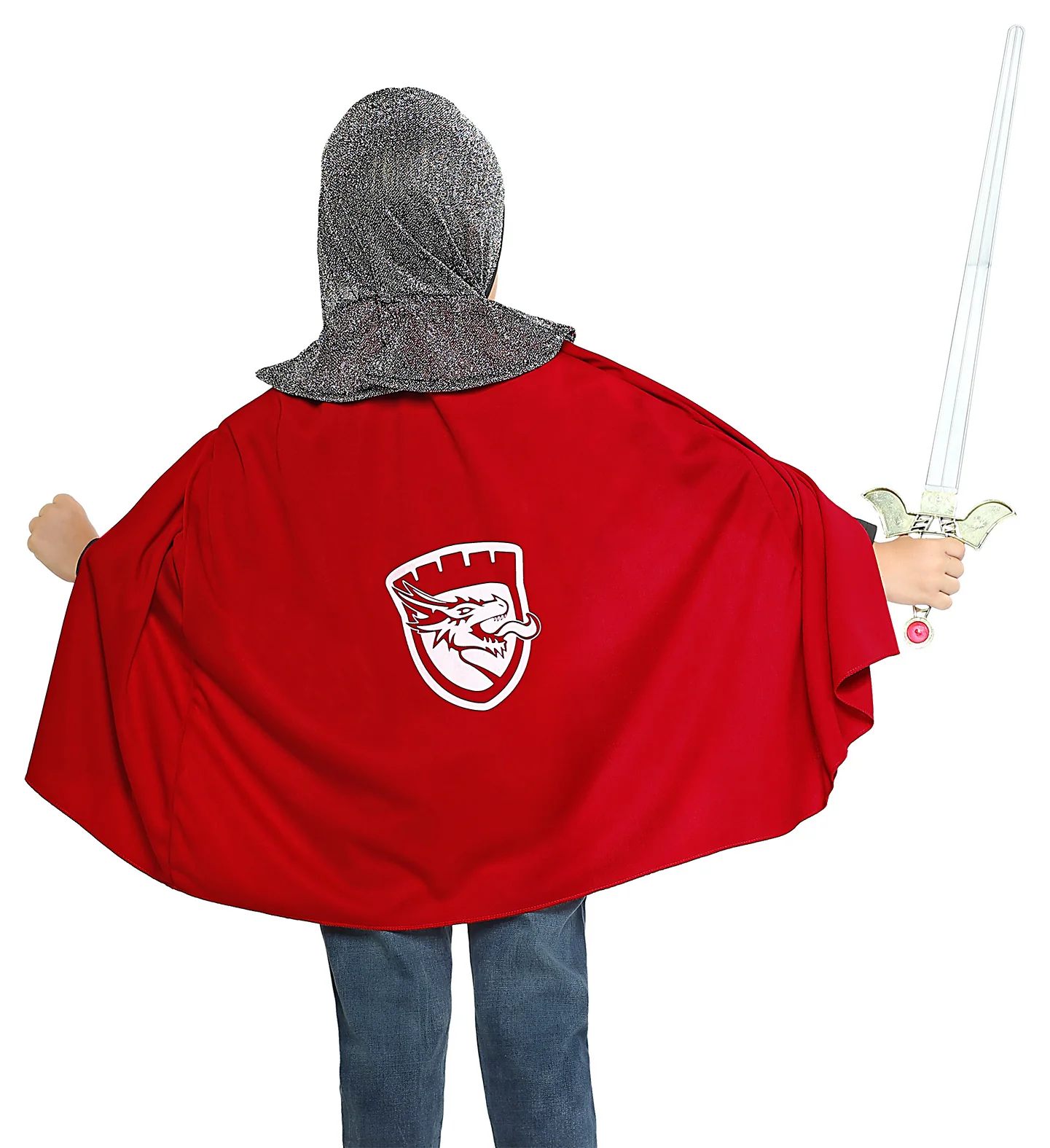 Verkleedset kind ridder poncho - Image 2